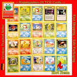20x Pokemon Karten WOTC Sammlung gemischt div. Set TCG non Holo /W43 - Image 1