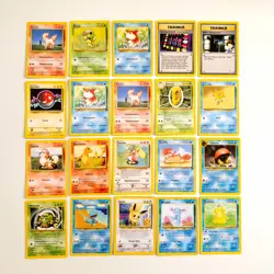 20x Pokemon Karten WOTC Sammlung gemischt div. Set TCG non Holo /W43 - Image 2
