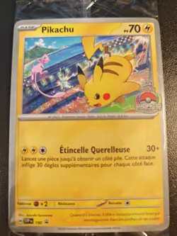 🇫🇷 Pokemon carte promo scellee Pikachu SVP 190 World Championships 2024 FR - Image 2