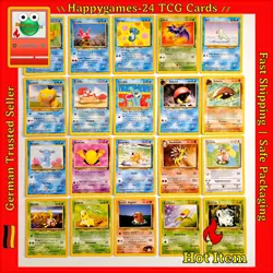20 x Pokemon Karten WOTC Sammlung gemischt div. Set TCG non Holo /E28 - Image 1