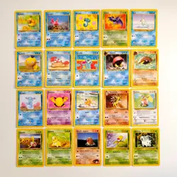 20 x Pokemon Karten WOTC Sammlung gemischt div. Set TCG non Holo /E28 - Image 2