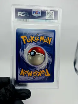 2000 Pokemon Unlimited Jungle Aquali-Vaporeon Holo 12/64 PSA 8 NM - MINT - Image 2