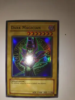 Yu-Gi-Oh! TCG Dark Magician SYE-001 1st Edition Holo Konami ATK/2500 DEF/2100 - Image 1