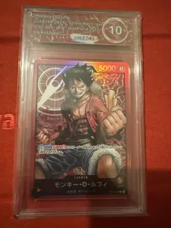 Arkezon 10 Monkey D. Luffy Starter Deck - ST01-001- JPN - One Piece 2022 - Image 1