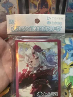 Hololive Official Card Game Vol.27 Nakiri Ayame sleeves 55 ct new sealed - Image 3