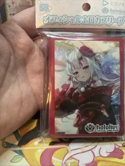 Hololive Official Card Game Vol.27 Nakiri Ayame sleeves 55 ct new sealed - Image 5