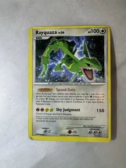 Pokemon TCG Rayquaza Lv.56 Basic Card DPBP#442 14/146 2008 English - Image 2