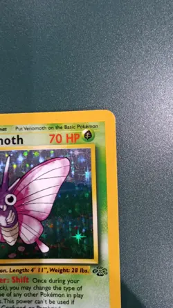 Pokemon Tcg Card Venomoth Holo Rare Jungle 13/64 LP Condition Vintage - Image 4