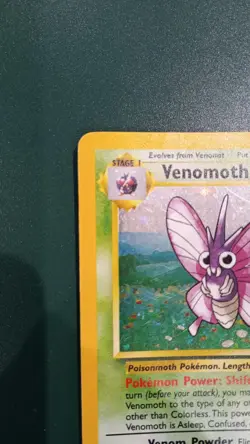 Pokemon Tcg Card Venomoth Holo Rare Jungle 13/64 LP Condition Vintage - Image 5