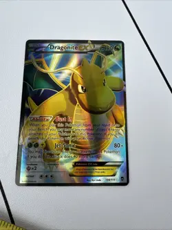 Dragonite EX 108/111 Furious Fists Full Art Ultra Rare Pokemon Card - Image 1