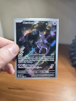SEALED Pokemon TCG Mewtwo SVP 151 #052 Black Star Promo Card holo - Image 1