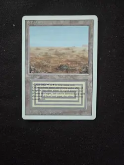 Scrubland, Dual Land, Revised Edition Magic The Gathering MTG Card Reserved List - Image 1