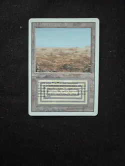 Scrubland, Dual Land, Revised Edition Magic The Gathering MTG Card Reserved List - Image 2