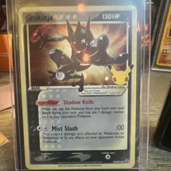 Pokemon Greninja Star SWSH144 Promo Holo 25th Anniversary 130 HP Card - Image 1