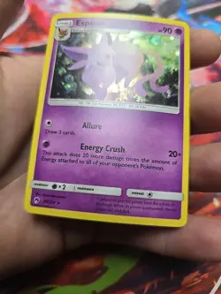 Pokemon TCG Espeon Card 89/214 LP - Image 3