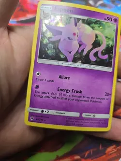 Pokemon TCG Espeon Card 89/214 LP - Image 5