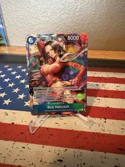 OP One Piece - Boa Hancock EB03-026 (SR) Alt Art Heroines Edition English Card - Image 1