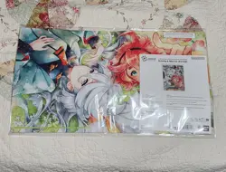 Gundam Card Game Suletta And Miorine Evx02 Playmat And Card Set English - Image 1
