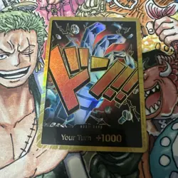 DON!! Card (Eustass "Captain" Kid) (Gold) - Premium Booster -The Best- (PRB-01) - Image 1