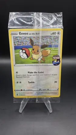 Eevee on the Ball [Sealed] — 002/005 Futsal Promo — Rare Pokemon Card - Image 1