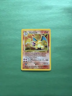 Pokemon TCG Charizard Base Set 2 Holo Unlimited Rare Card 4/130 - Image 1