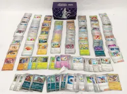 Pokemon TCG, Various Loose Trading Card Bundle, Mixed Types w/ Case By Nintendo - Image 1