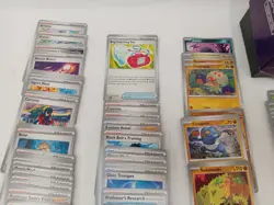 Pokemon TCG, Various Loose Trading Card Bundle, Mixed Types w/ Case By Nintendo - Image 2