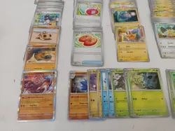 Pokemon TCG, Various Loose Trading Card Bundle, Mixed Types w/ Case By Nintendo - Image 3