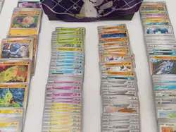 Pokemon TCG, Various Loose Trading Card Bundle, Mixed Types w/ Case By Nintendo - Image 4