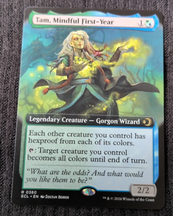 Tam, Mindful First-Year Extended Art (R0380) Lorwyn Eclipsed ECL MTG - Image 1