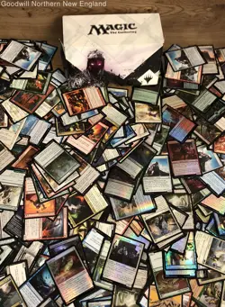 2.5LB Lot of Various Magic the Gathering Cards TCG in Collectible Box - Image 3