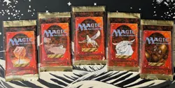 MTG Magic the Gathering Fourth 4th Edition Booster Pack - Factory Sealed - 1994 - Image 1