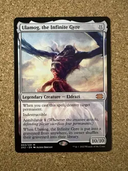 Ulamog, the Infinite Gyre Double Masters MTG NM - Image 1