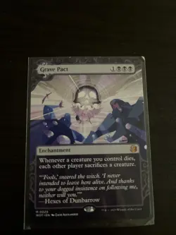 Grave Pact Wilds of Eldraine: Enchanting Tales Regular - Image 1