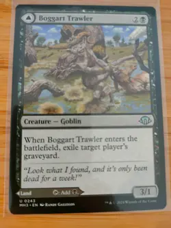 MTG Boggart Trawler Boggart Bog 0243 Modern Horizons 3 M/NM Free UK P&P - Image 1