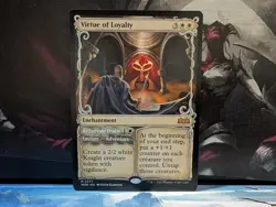Virtue of Loyalty (Showcase) Wilds of Eldraine Regular Mythic NM - Image 1