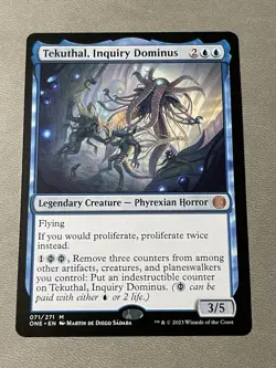 Tekuthal, Inquiry Dominus #71 | ONE Phyrexia: All Will Be One | MTG - Image 1