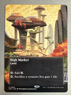 MTG / High Market / EOS / #63 / Regular (Borderless) / Rare / NM - Image 1