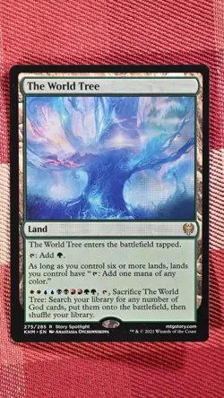 The World Tree Kaldheim MTG Rare - Image 1