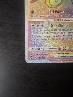 Unown VSTAR 199/195 - Silver Tempest - Secret Rare - Pokemon - Image 4
