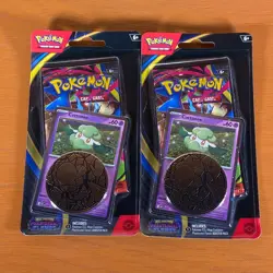 Pokemon Tcg: Phantasmal Flames Single Pack Blister Cottonee 2x Lot - Image 1