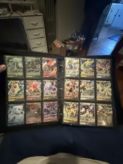 POKEMON CARD BINDER MIXED LOT EX VINTAGE SHADOWLESS POKEMON CARDS - Image 5