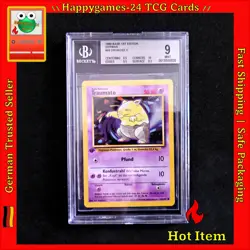 BGS 9 - Traumato - 1. Edition - Base Set 49/102 Pokemon Karte TCG /U62 - Image 1