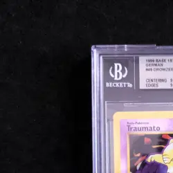 BGS 9 - Traumato - 1. Edition - Base Set 49/102 Pokemon Karte TCG /U62 - Image 3