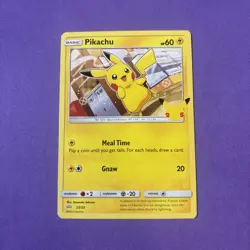 Pokemon TCG: Pikachu McDonalds Promo Card 25/25 - 25th Anniversary NON HOLO - Image 1