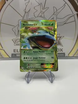 Pokemon Venusaur EX 1/108 Evolutions Ultra Rare Holo English TCG 2016 - Image 1