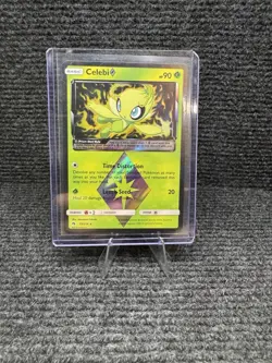 Celebi Prism Star 19/214 Holo Rare Lost Thunder 2018 Pokemon Card Near Mint-Mint - Image 1