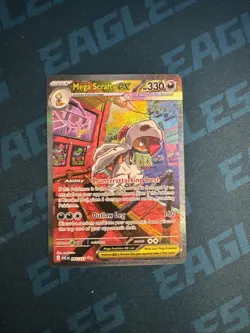 Mega Scrafty ex 285/217 SIR PACK FRESH NM/M Pokemon Ascended Heroes Fast Ship - Image 1