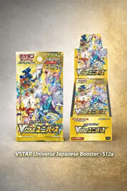 VSTAR Universe SEALED Booster Box (10 Japanese Packs) Pokemon Cards - Image 1