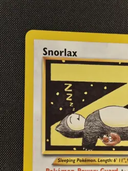 Pokemon Card Snorlax 49 Eevee Promo WOTC Wizards Black Star Rare LP 2002 #1 - Image 5